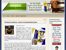 Tablet Screenshot of anaboliccookingexposed.com